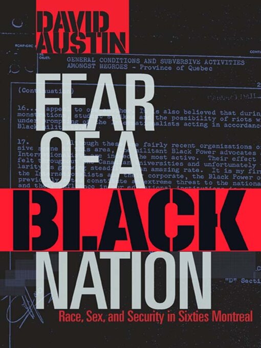 Title details for Fear of a Black Nation by David Austin - Available